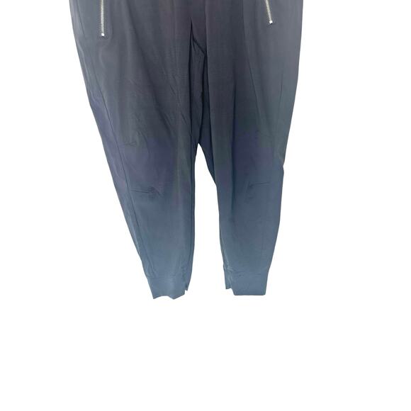 Athleta Black Workout Athleisure Trekkie North High Rise Jogger Pant 12 Petite - Picture 8 of 14